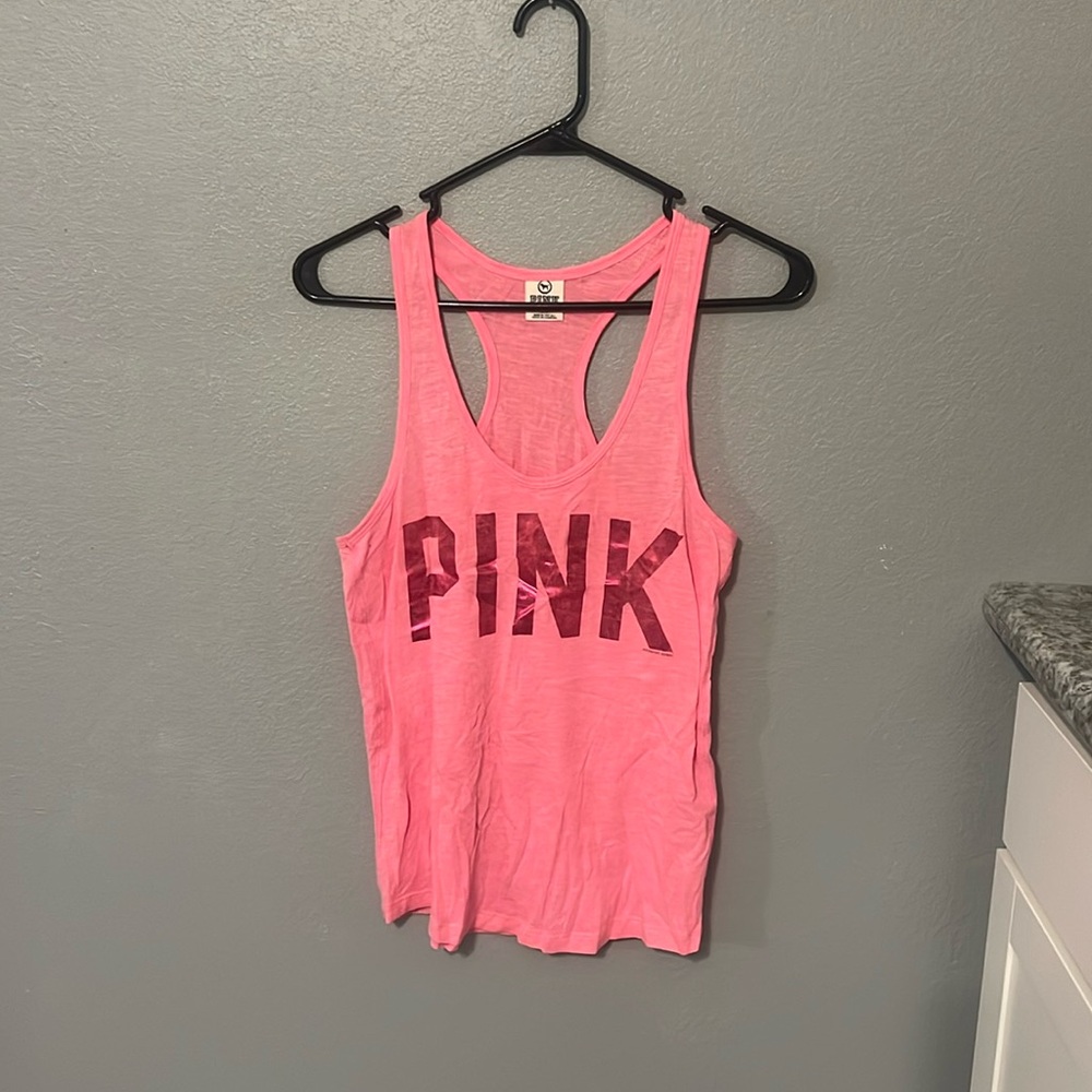 Pink tank top